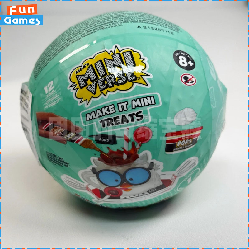 Food Good Snacks - MGA Miniverse Мини-Слипый Шарик Игрушки Хэллоуин