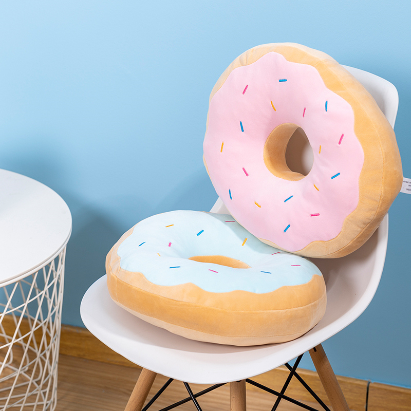 Candy Colors Donut Plush Pillo – обзор и цена Soft Food Snacks Kids